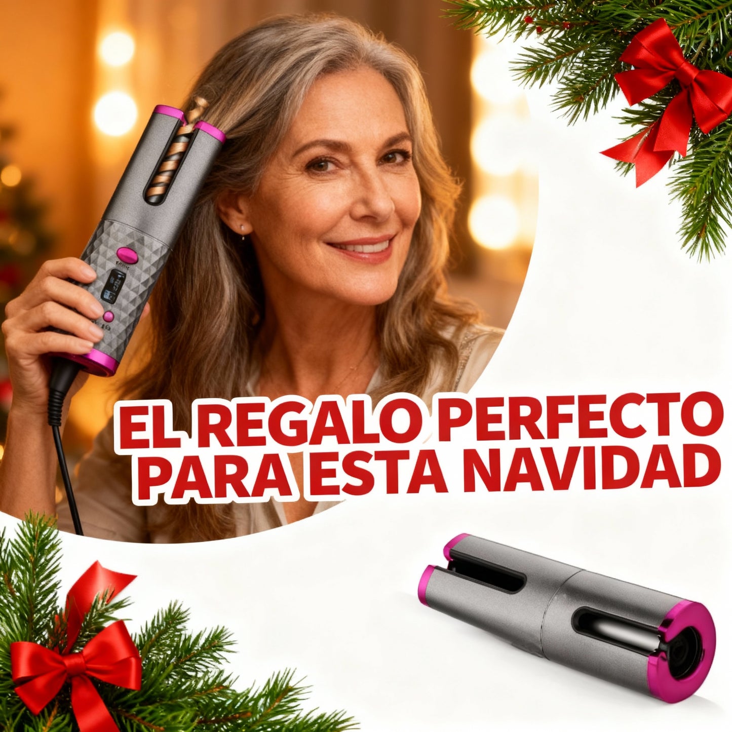 LuxeWavePro™ - Onduladora Black Edition